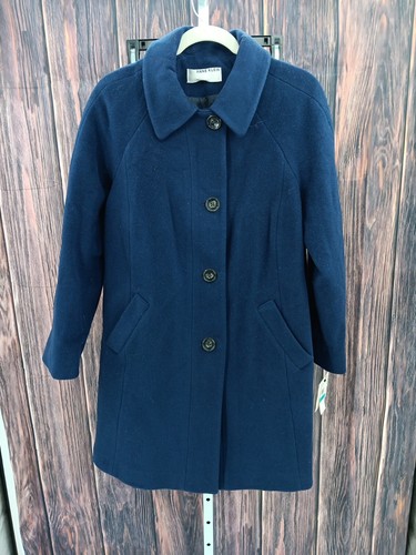 Anne klein pea coat - klein, sapphire