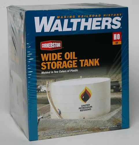 Wide fuel oil storage tank - oil,