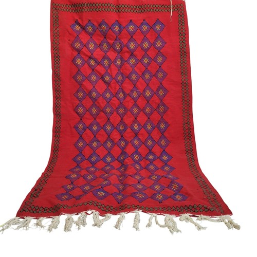 Handmade rug vintage moroccan - handmade,