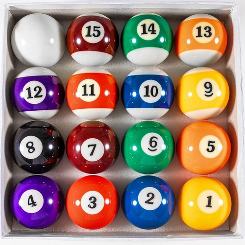 Juego bolas billar set - de,