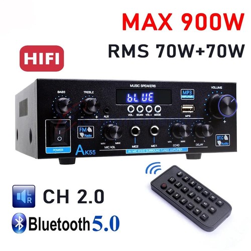 Home audio amplifier bluetooth - amplifier,