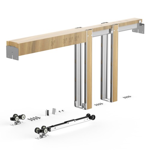 Vevor pocket door frame - vevor, kit