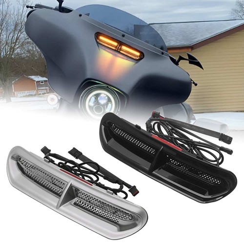 Front batwing fairing led - led, vent