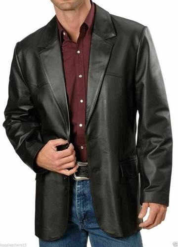 Men genuine soft lambskin - men's,