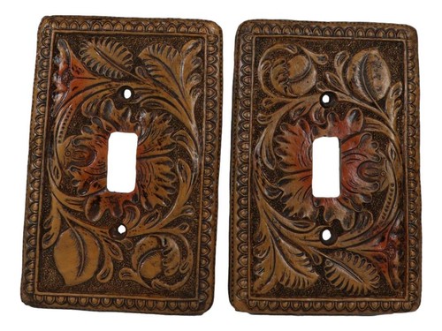Set western tooled floral - 2,