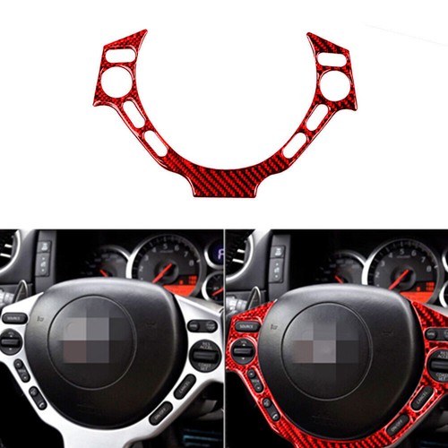Red carbon fiber steering - carbon,
