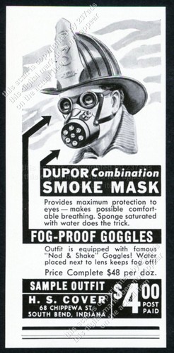 1941 dupor fireman gas smoke - 1941,