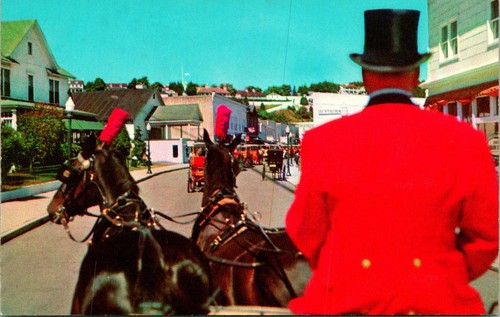 Mackinac island main street - island,