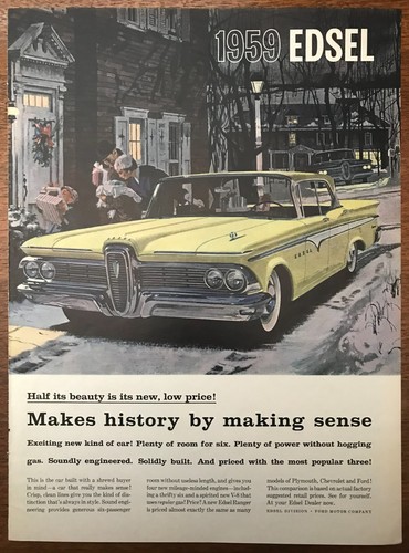 1959 ford edsel - ford, vintage