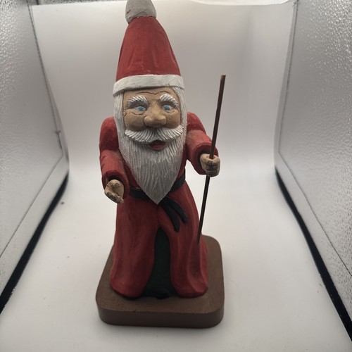 Hand carved santa - hand,