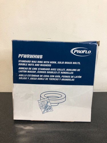 Proflo pfwrwhwb wax ring with - wax,