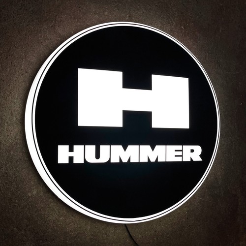 Hummer led wall light - wall, sign