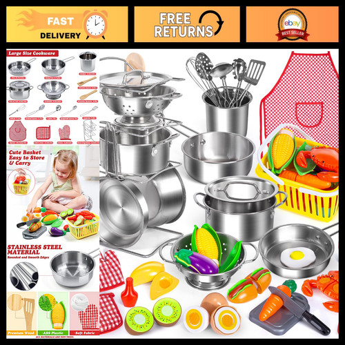 Kids pretend play kitchen set - kids,
