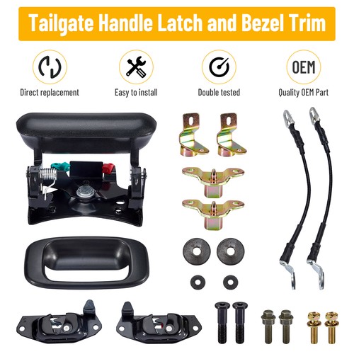 Tailgate rebuild kit handle - kit,