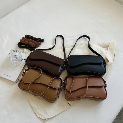 Vintage leather crossbody bags - vintage,