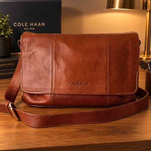 Cole haan brown leather - cole,