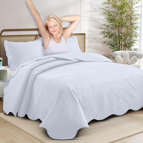 Reversible quilted bedspreads - reversible,