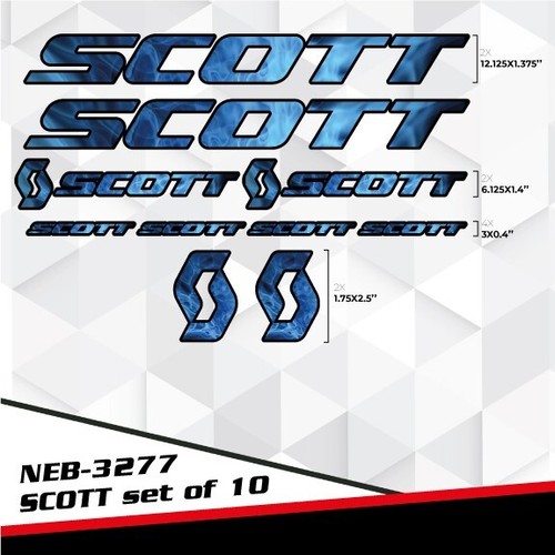 New complete frame decal set - new,