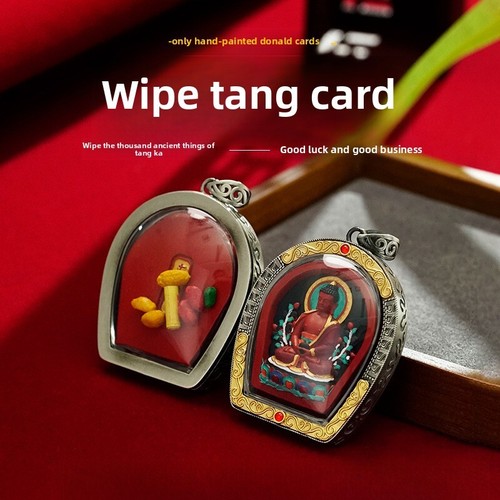 Tibetan hand painted thangka - tibetan,