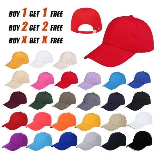 100 cotton cap baseball caps - cotton,