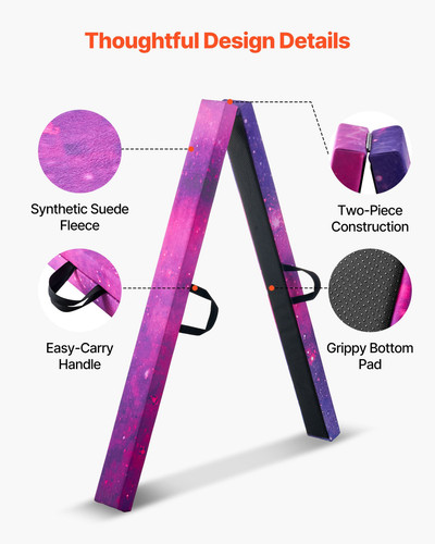 8ft folding balance beam - balance,