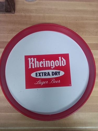 Vintage rheingold beer tray - rheingold,