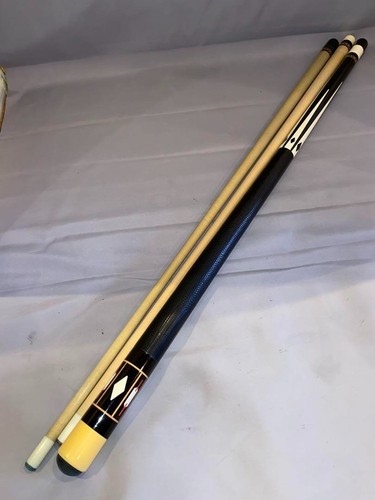 Huebler cue stick ebony - cue, and