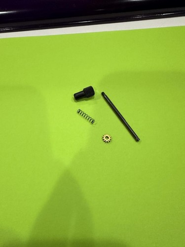 Clock knob set stem pinion - clock, knob,