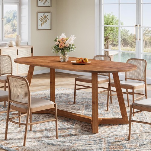 Inch oval dining table - oval,