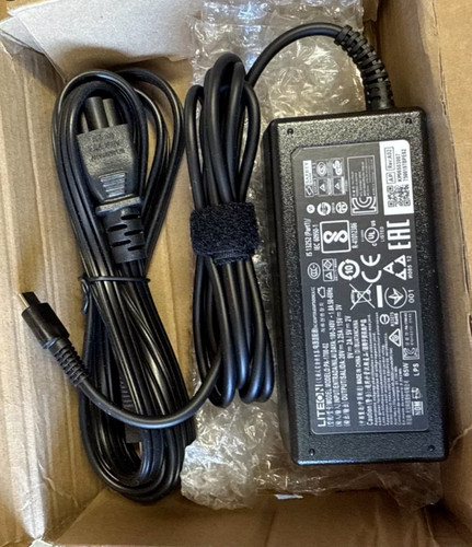 Genuine 65w usb - usb-c, adapter