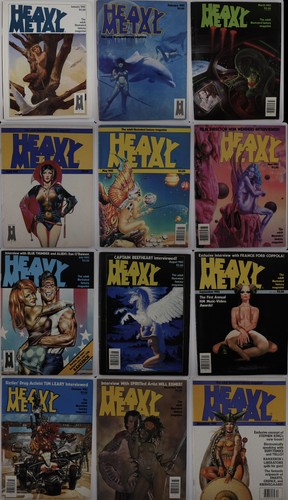 Heavy metal magazine 1983 - metal,