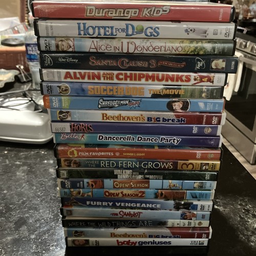 Lot used dvd kids tweens - lot,