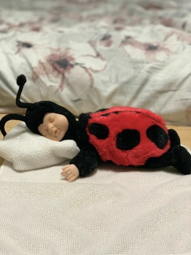 1997 anne geddes baby ladybug - baby,