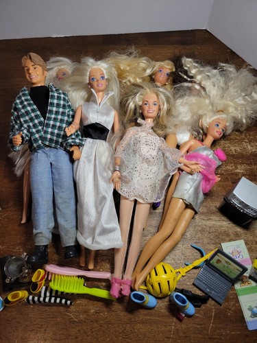 Lot vintage barbie - of, &