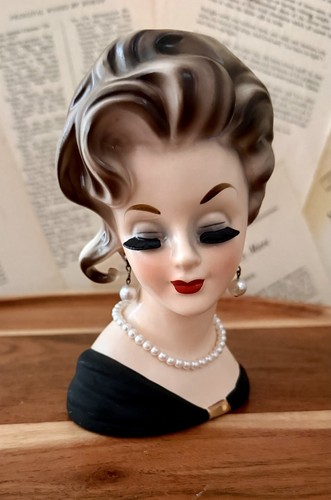 Vintage lady head - vintage, inarco