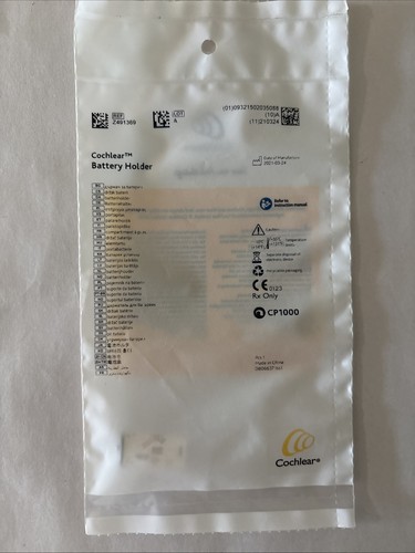 Cochlear battery holder - battery,
