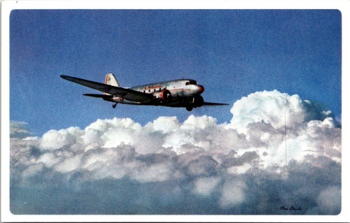 Postcard american airlines - postcard,