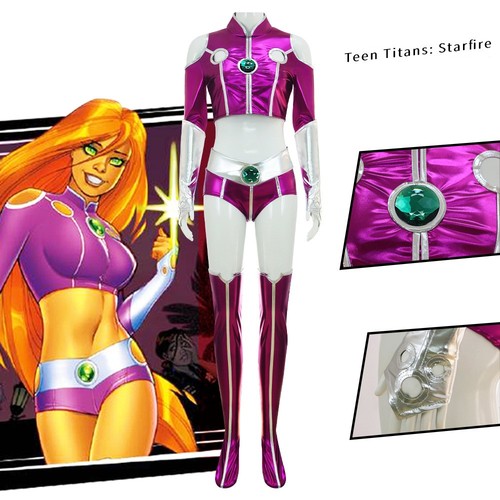 Teen titan starfire purple - teen,