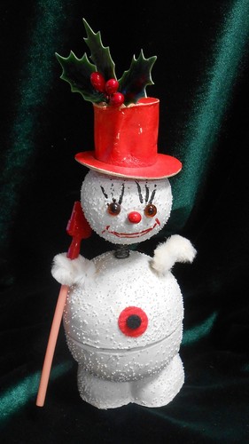 German snowman mache - snowman,