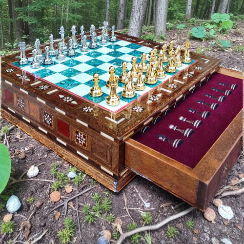 Luxury chess set - chess, 100%
