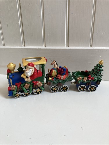 Partylite santa train - santa,