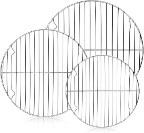 Round cooking racks size - cooking,