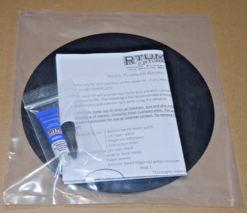 Rock tumbler barrel repair kit - repair,