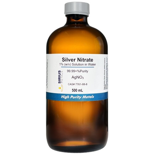 Silver nitrate solution cas - silver,