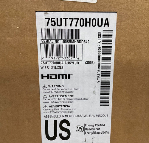 Led lcd hospitality tv - lg, 75"