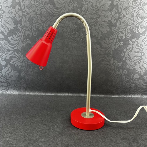 Ikea kvart red gooseneck desk - ikea,