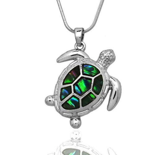 Beautiful sea turtle pendant - sea,