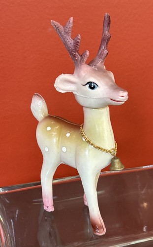 Vtg christmas reindeer - reindeer, soft