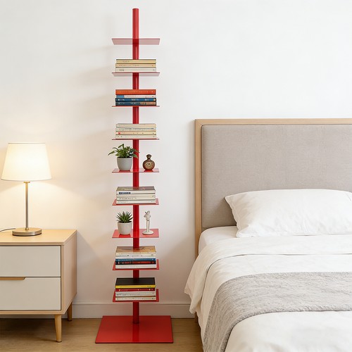 Tier bookshelf vertical - bookshelf,