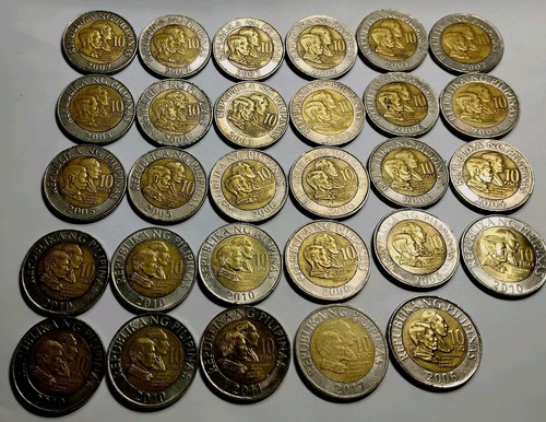 Lot philippines coins - lot, 29